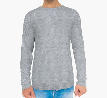 Customized Men’s Long Sleeves T-Shirt | Soft, Stylish &amp; Everyday Comfort