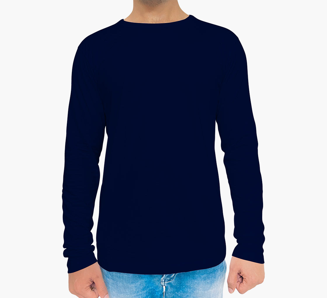 Customized Men’s Long Sleeves T-Shirt | Soft, Stylish &amp; Everyday Comfort