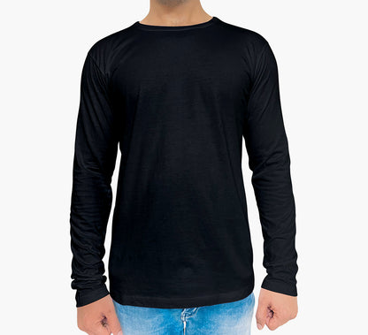 Customized Men’s Long Sleeves T-Shirt | Soft, Stylish &amp; Everyday Comfort