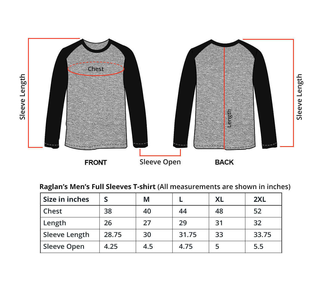 Customized Men’s Raglan T-Shirt – Grey | Casual Comfort with a Custom Edge