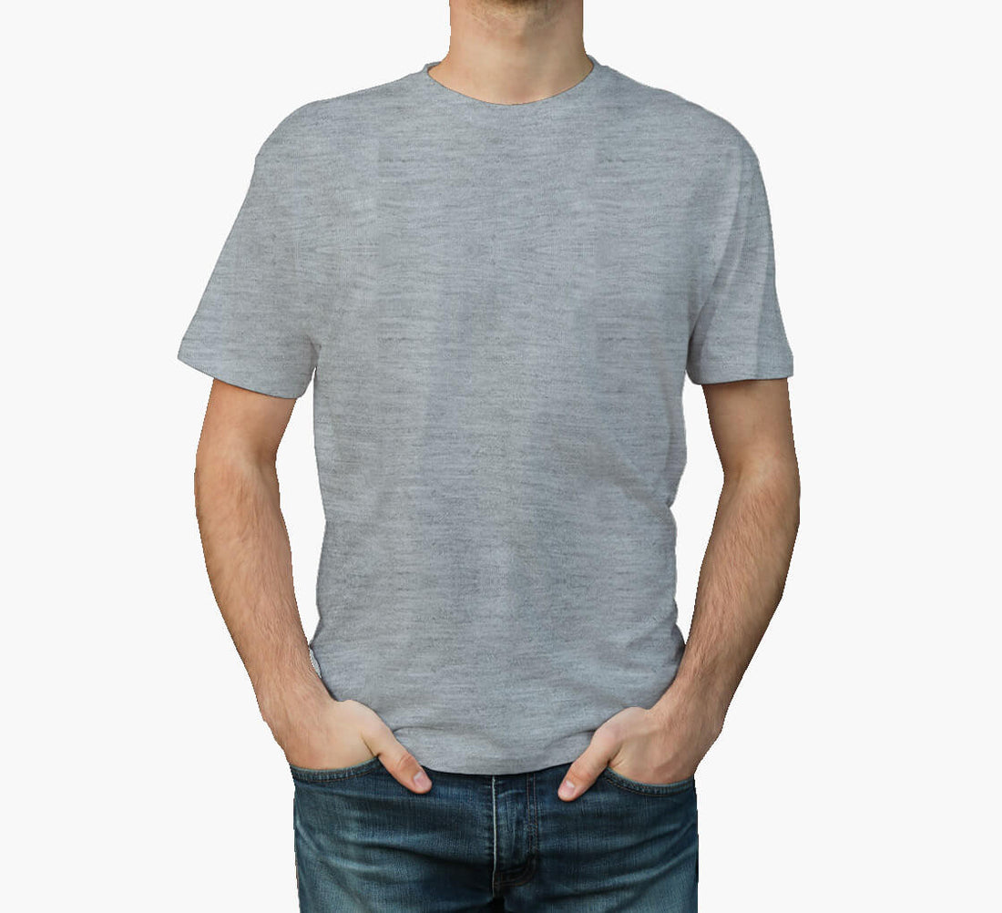 Men’s T-Shirt – Crew Neck | Classic Comfort &amp; Everyday Style