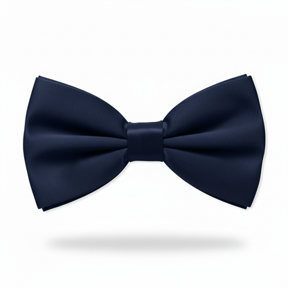 Navy Blue Bow Tie for Men