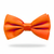Orange Bow Tie for Men