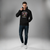 Aamera Mens Printed Hoodies Sweatshirt Black