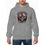 Mens Printed Hoodies Sweatshirt Gray