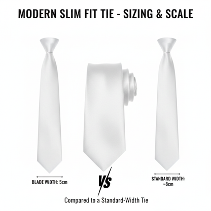 White Classic Skinny Men&