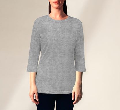 Customized Women’s Half-Long Sleeve T-Shirt