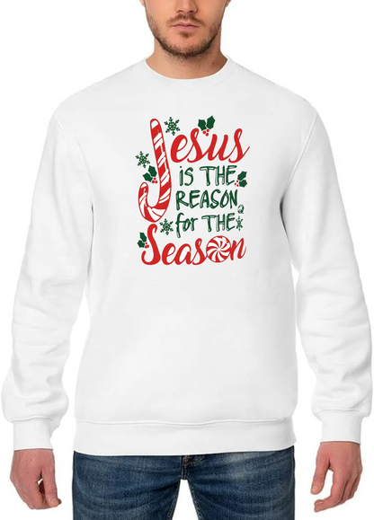 Jesus Is the Reason for the Season Christmas Sweatshirt