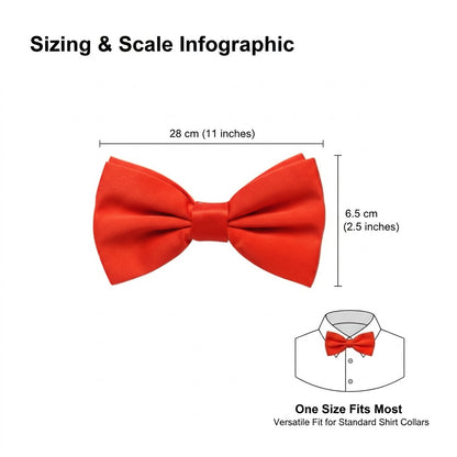 Red Bow Tie for Men