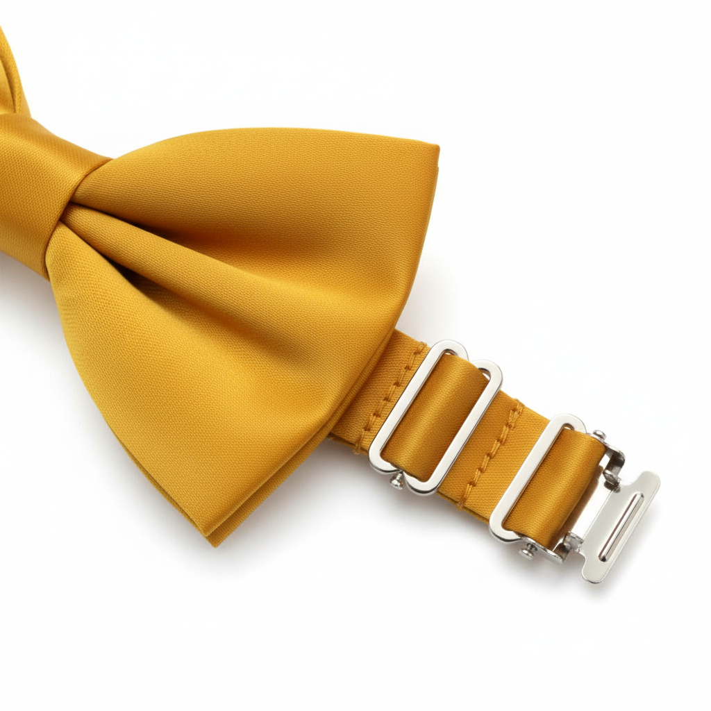 Yellow Bow Tie for Men
